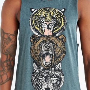 NWOT Body Rags Clothing | Spirit Animal Totem Tank
